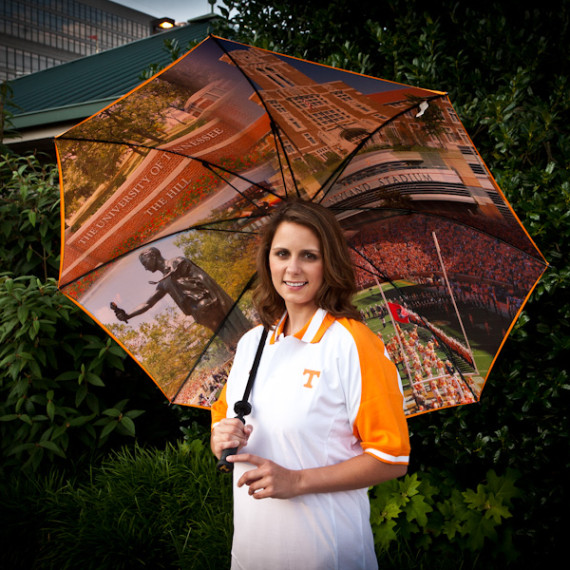Open umbrella